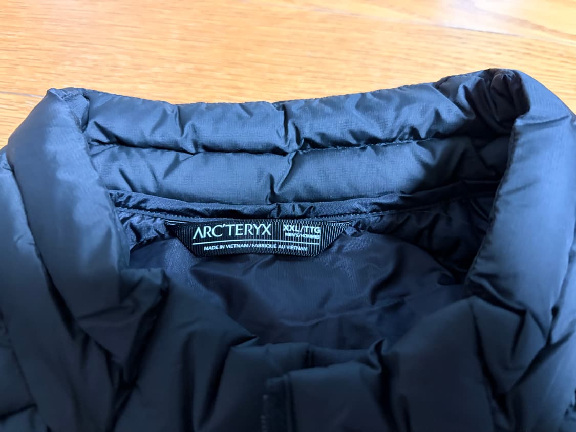 아크테릭스 세륨 자켓 블랙 2XL 새상품 상품이미지3