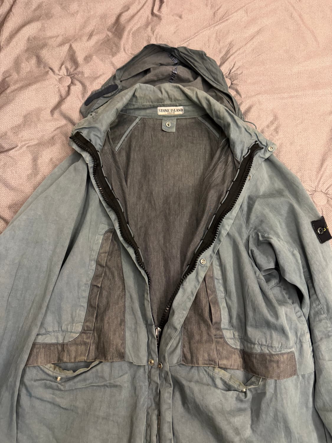 스톤아일랜드 04S/S 테크니컬 후드 자켓 상품이미지2