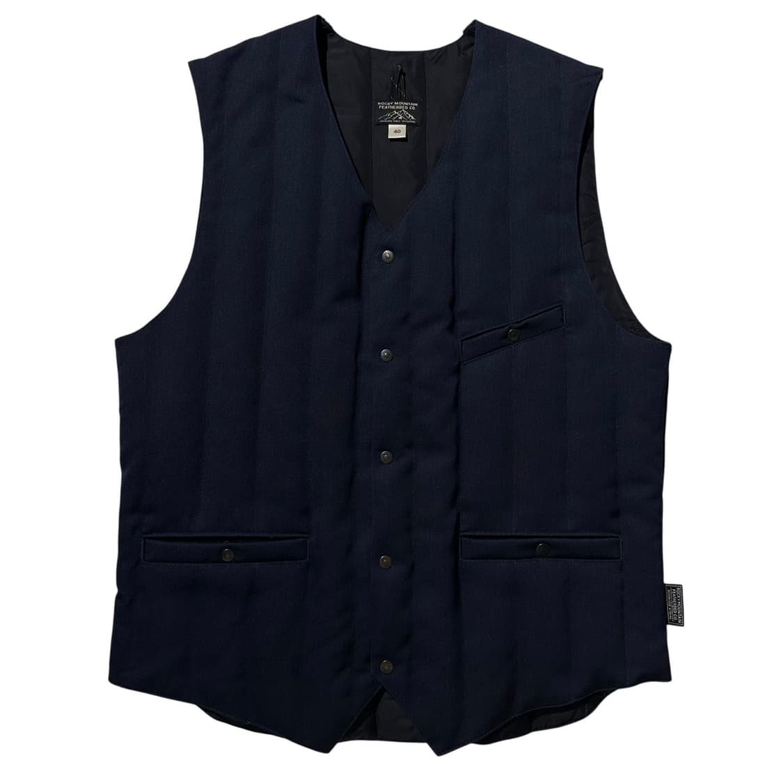 로키 마운틴 페더베드 다운 패딩 베스트 네이비 상품이미지1