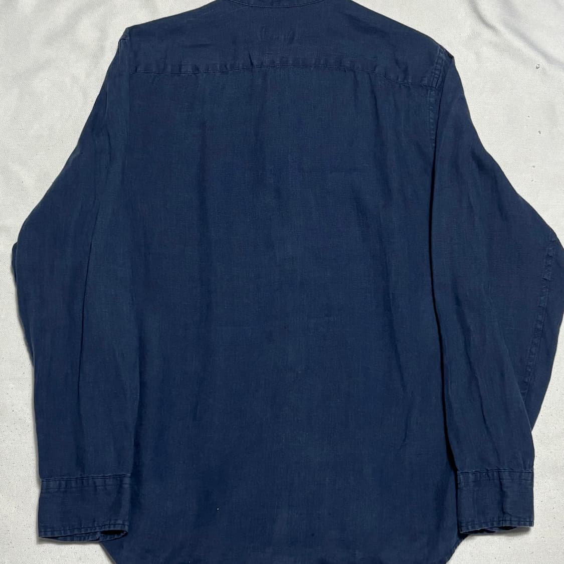 🫶🏻 라코스테 슬림핏 네이비 린넨 셔츠 🫶🏻 상품이미지3