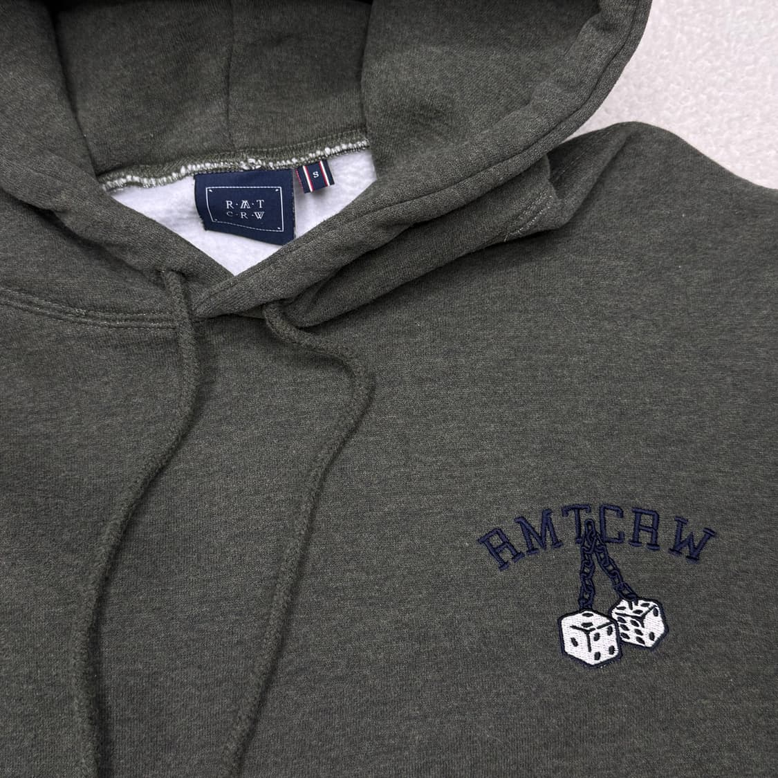 [S] 로맨틱크라운 카키 후드티 상품이미지5