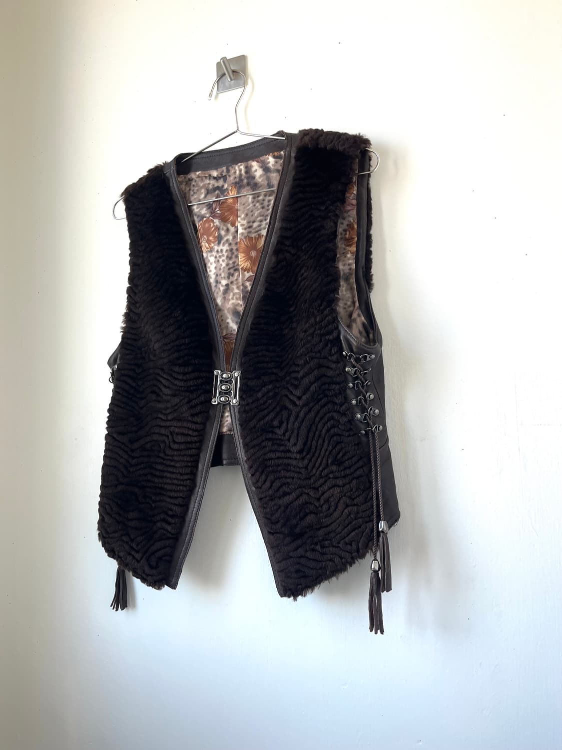 Antique fur vest 상품이미지2