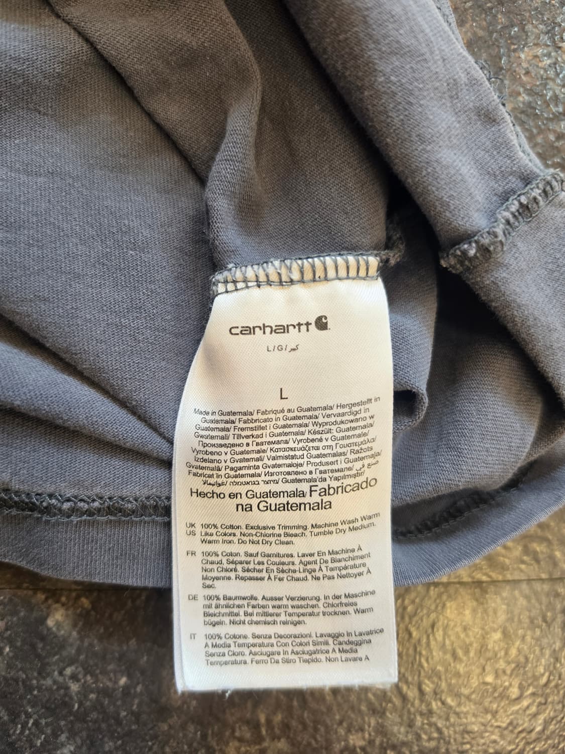 칼하트 반팔티 -L #남여공용 상품이미지4