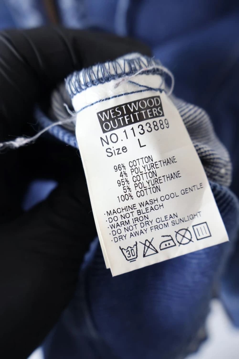 Westwood Outfitters Denim Zip Hoodie 상품이미지7