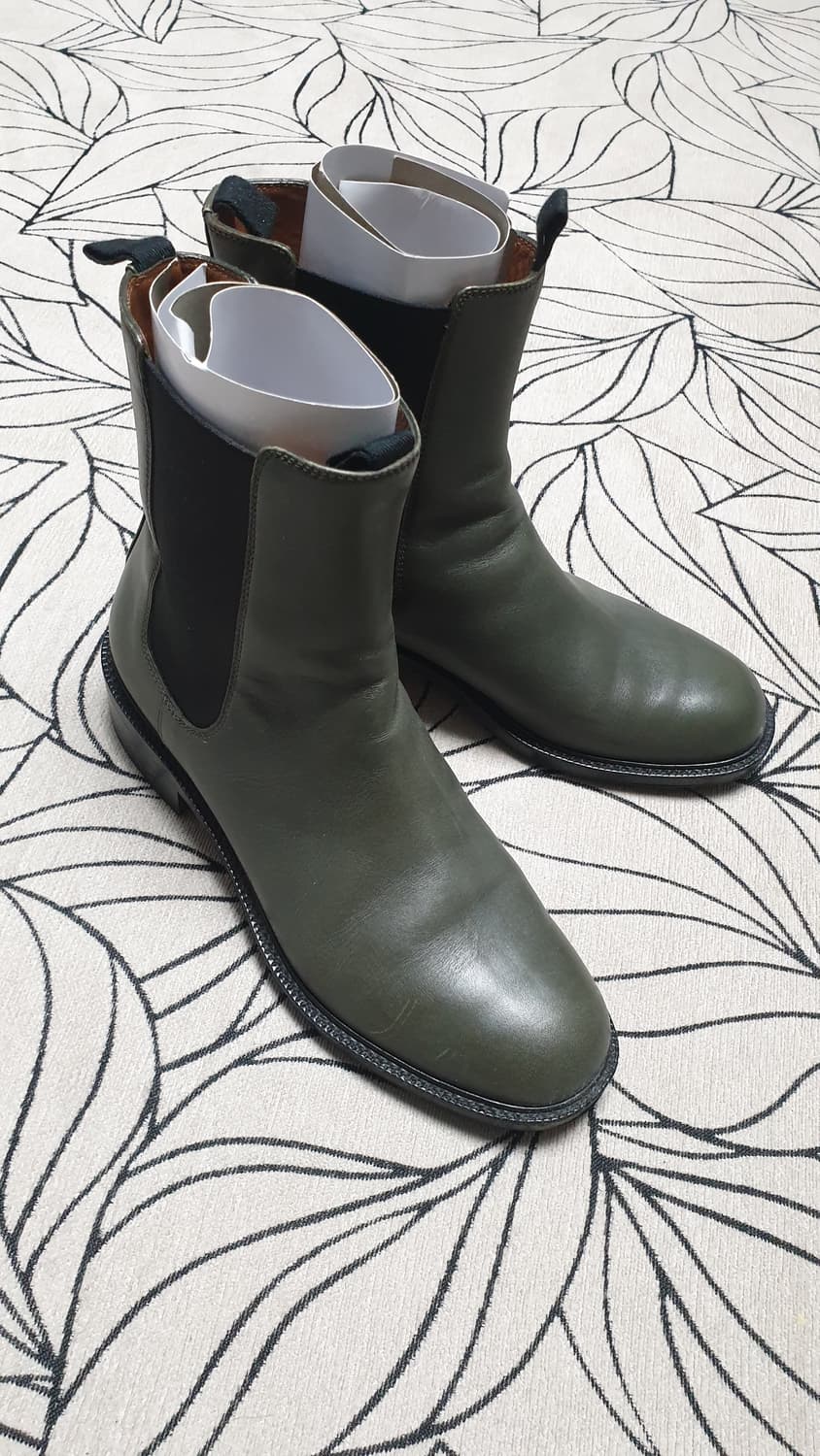 셀린느 올리브 그린 첼시 부츠 39 250 상품이미지1