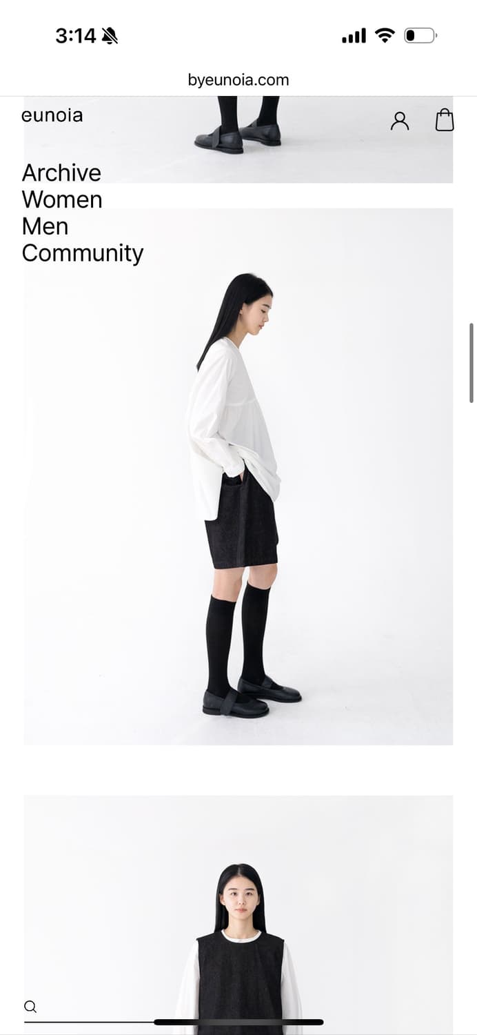 유노이아 데님 숏 팬츠 상품이미지4