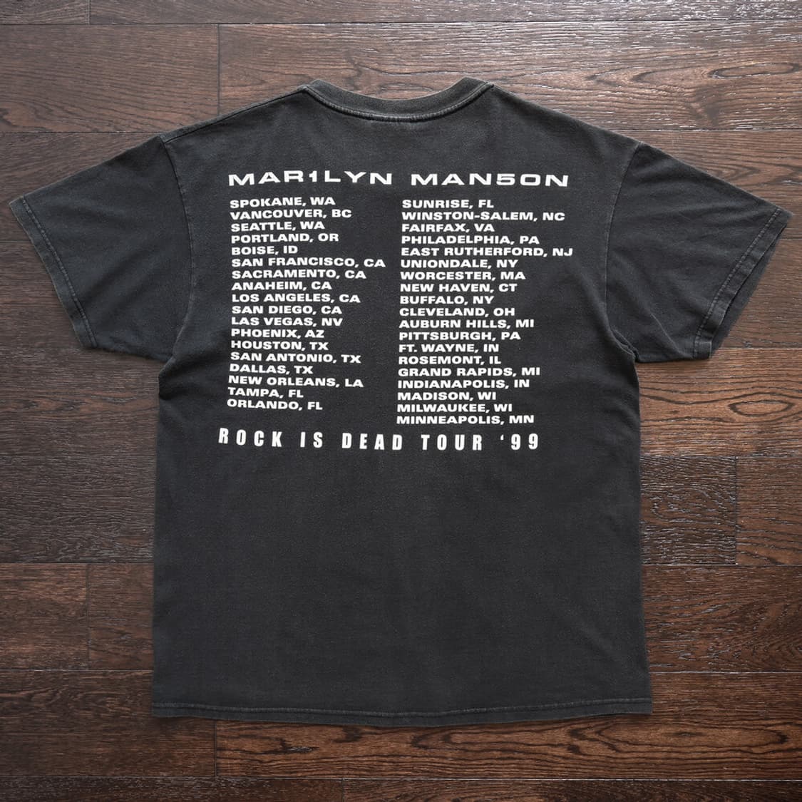 90s Marilyn Manson 마릴린 맨슨 빈티지 티셔츠 상품이미지2
