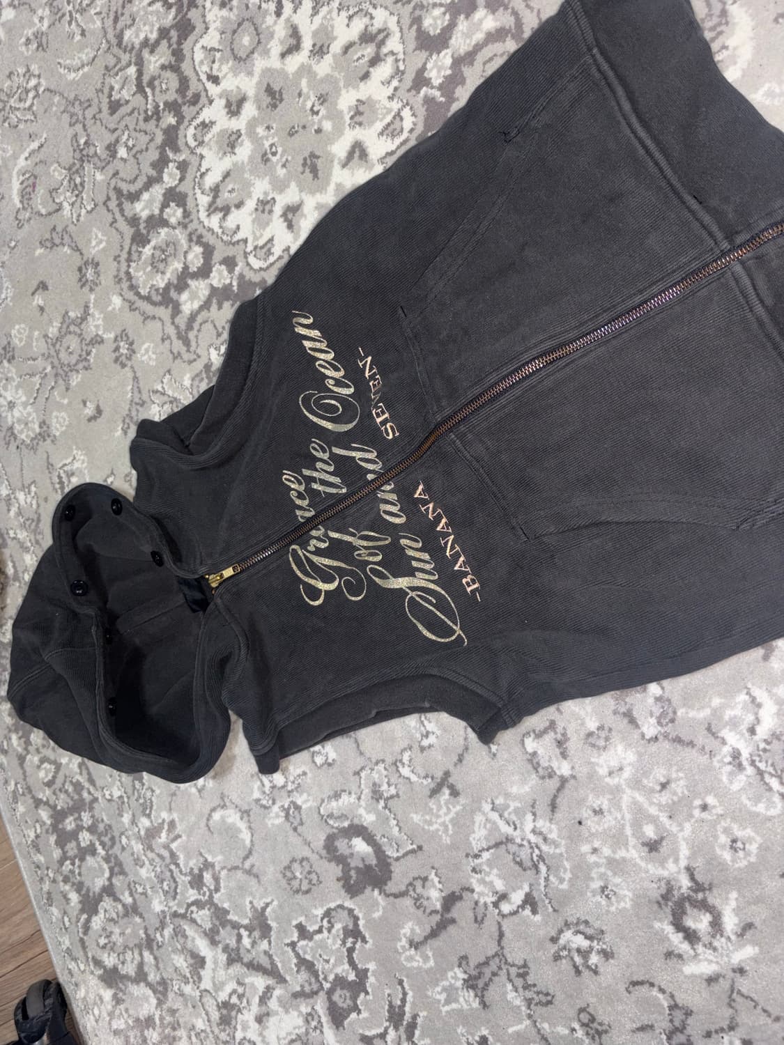 빈티지 지퍼나시 상품이미지1