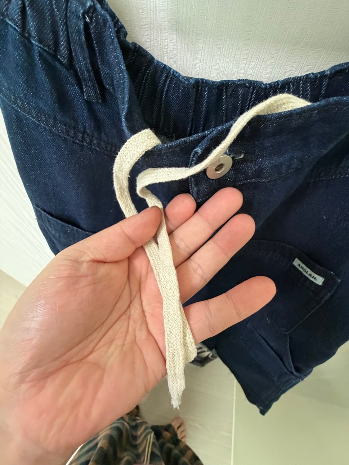 앵글런 벌룬 버뮤다 데님쇼츠 상품이미지9