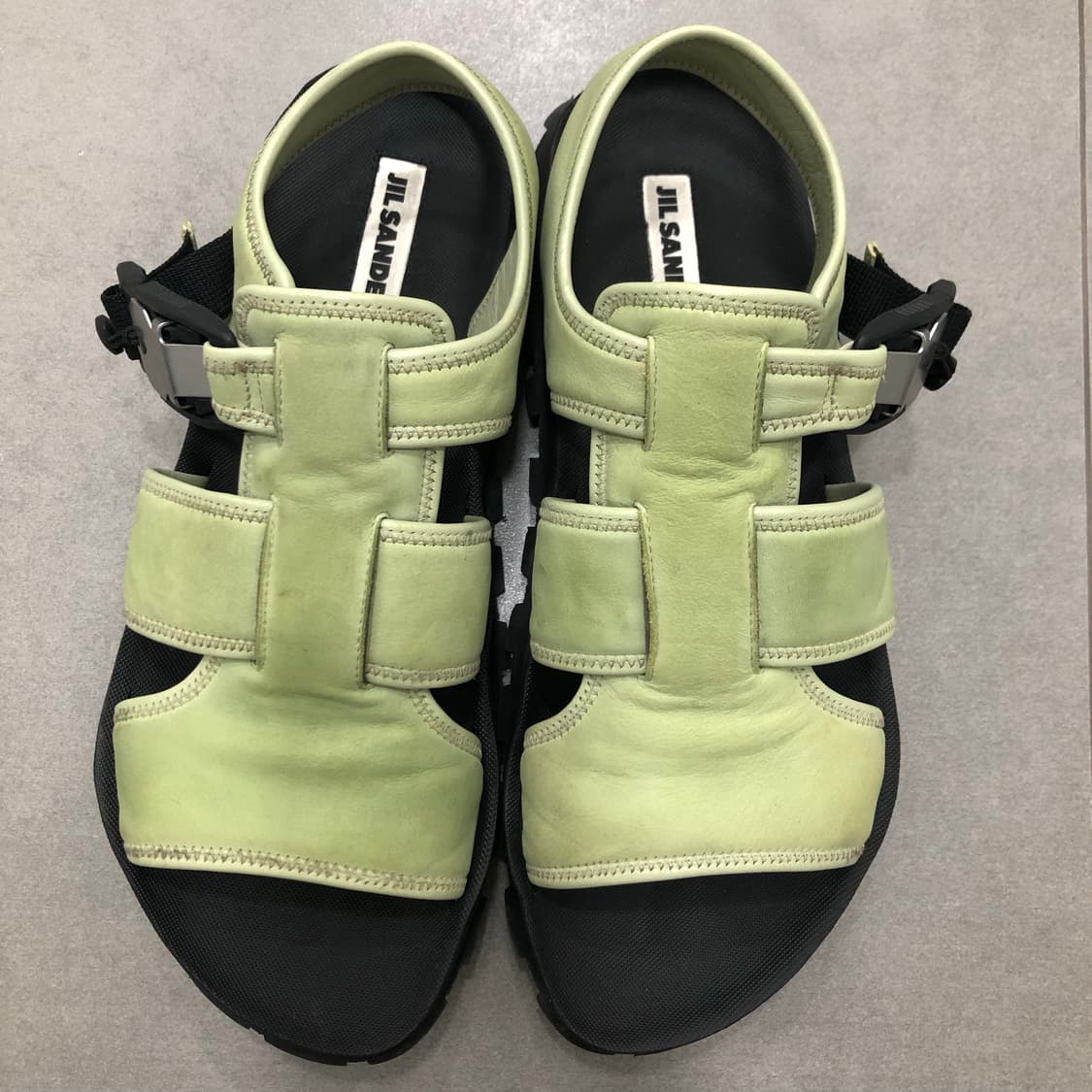 질샌더 이태리 스웨이드 레더 가죽 샌들 42 상품이미지3