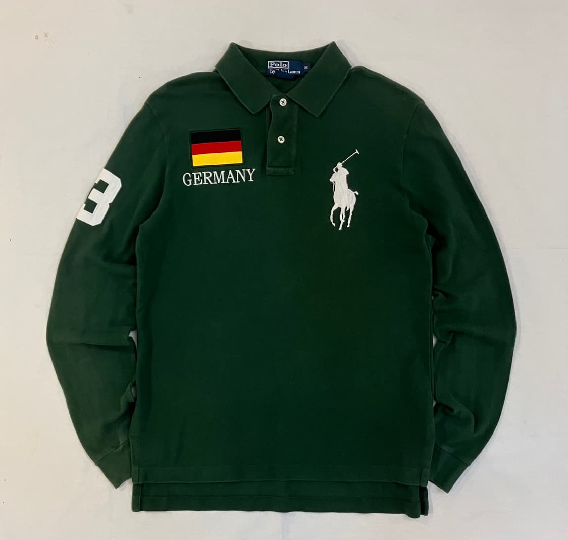 폴로 빅포니 치프키프 독일 롱슬리브 카라티 그린 상품이미지1