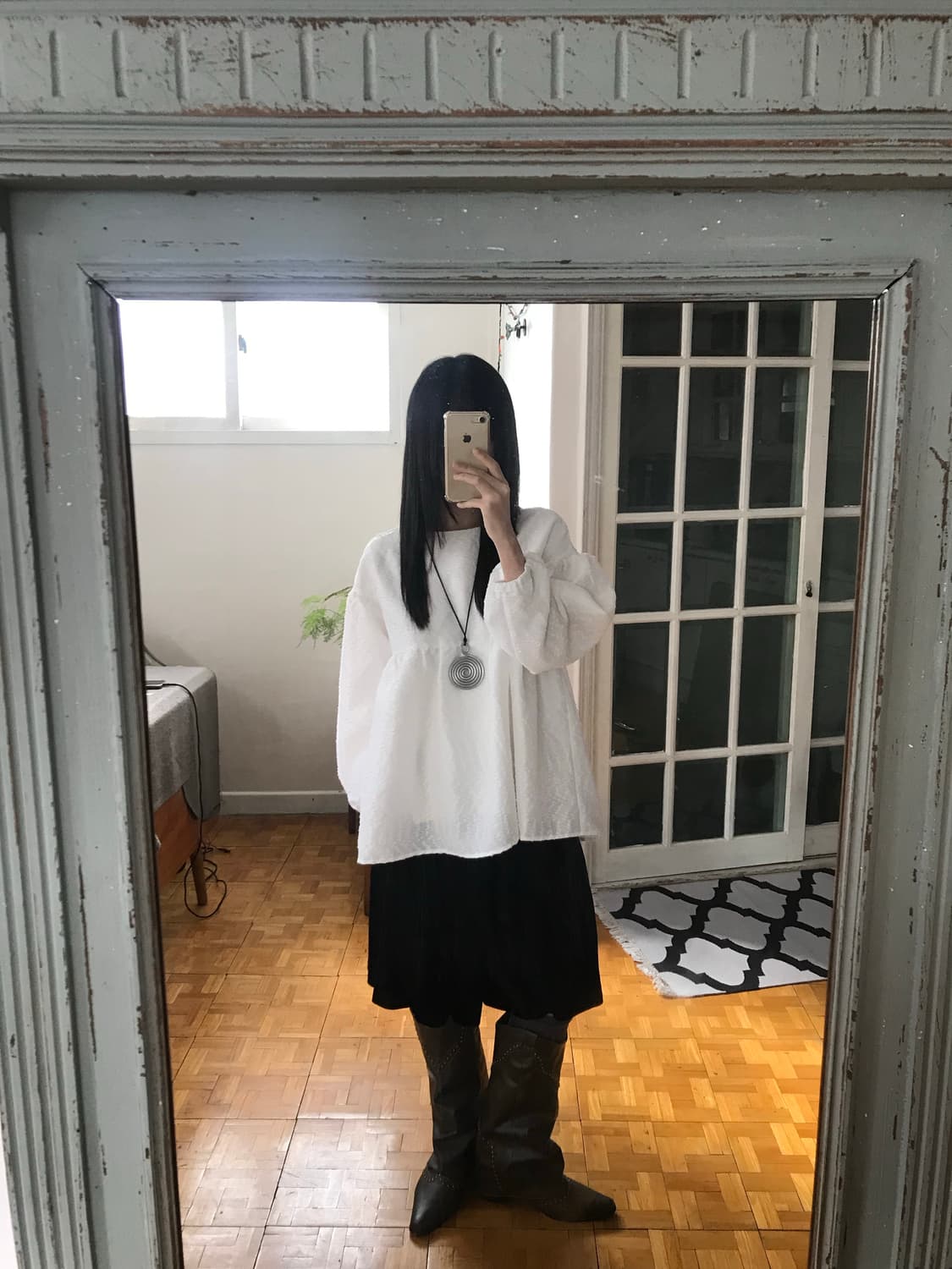 vintage ballon blouse 상품이미지4