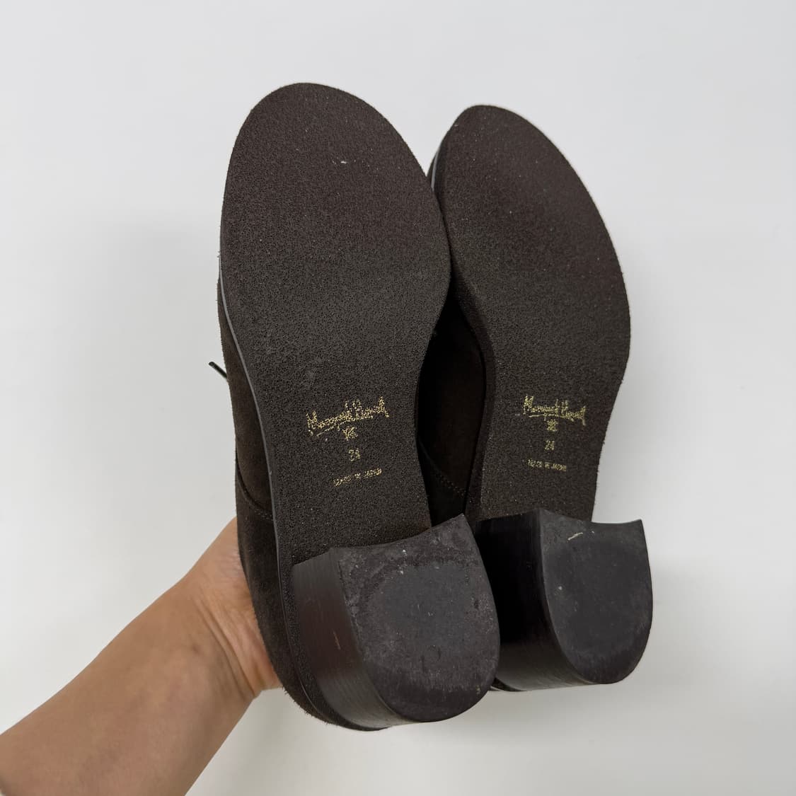 old Margaret Howell moc toe mid heel 상품이미지9