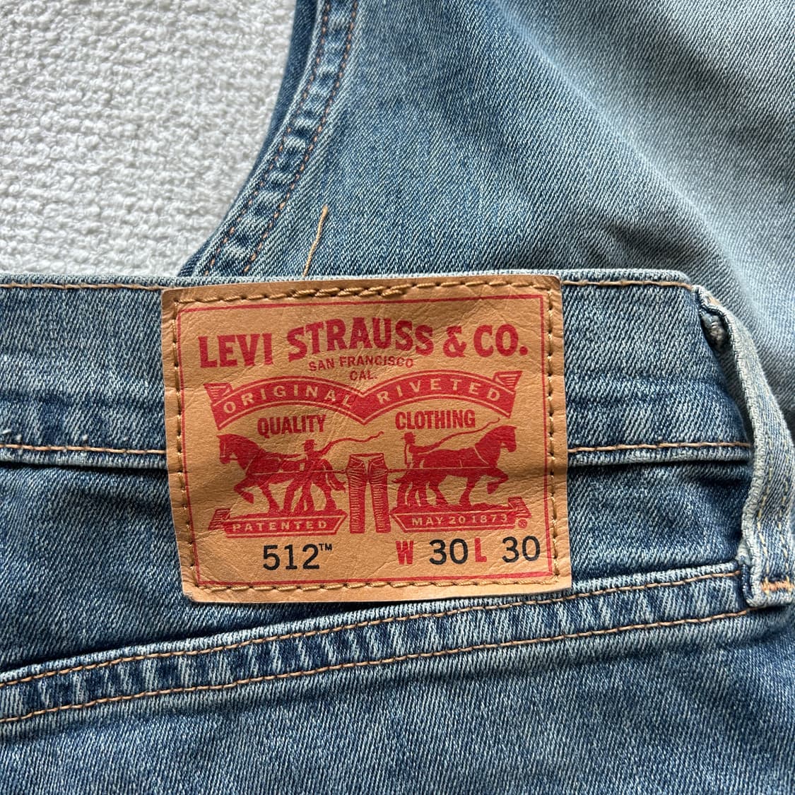 리바이스 데님팬츠 512 30 상품이미지3