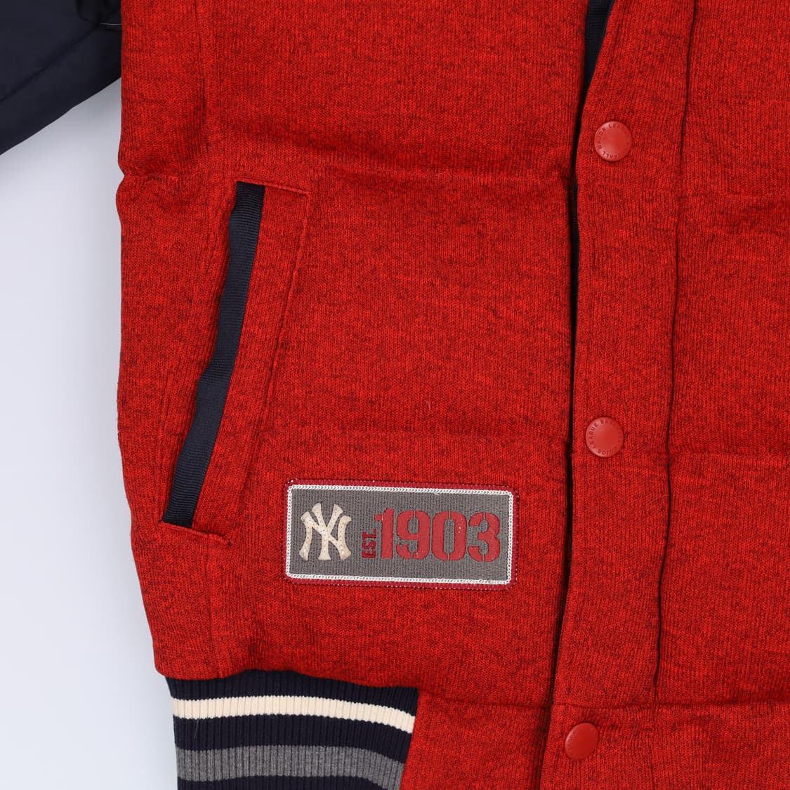 [100] MLB 뉴욕양키스 후드 바시티패딩자켓 1128HR1 상품이미지5