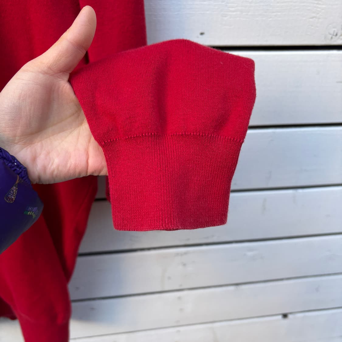 Polo 폴로 피마코튼 브이넥 니트 상품이미지5