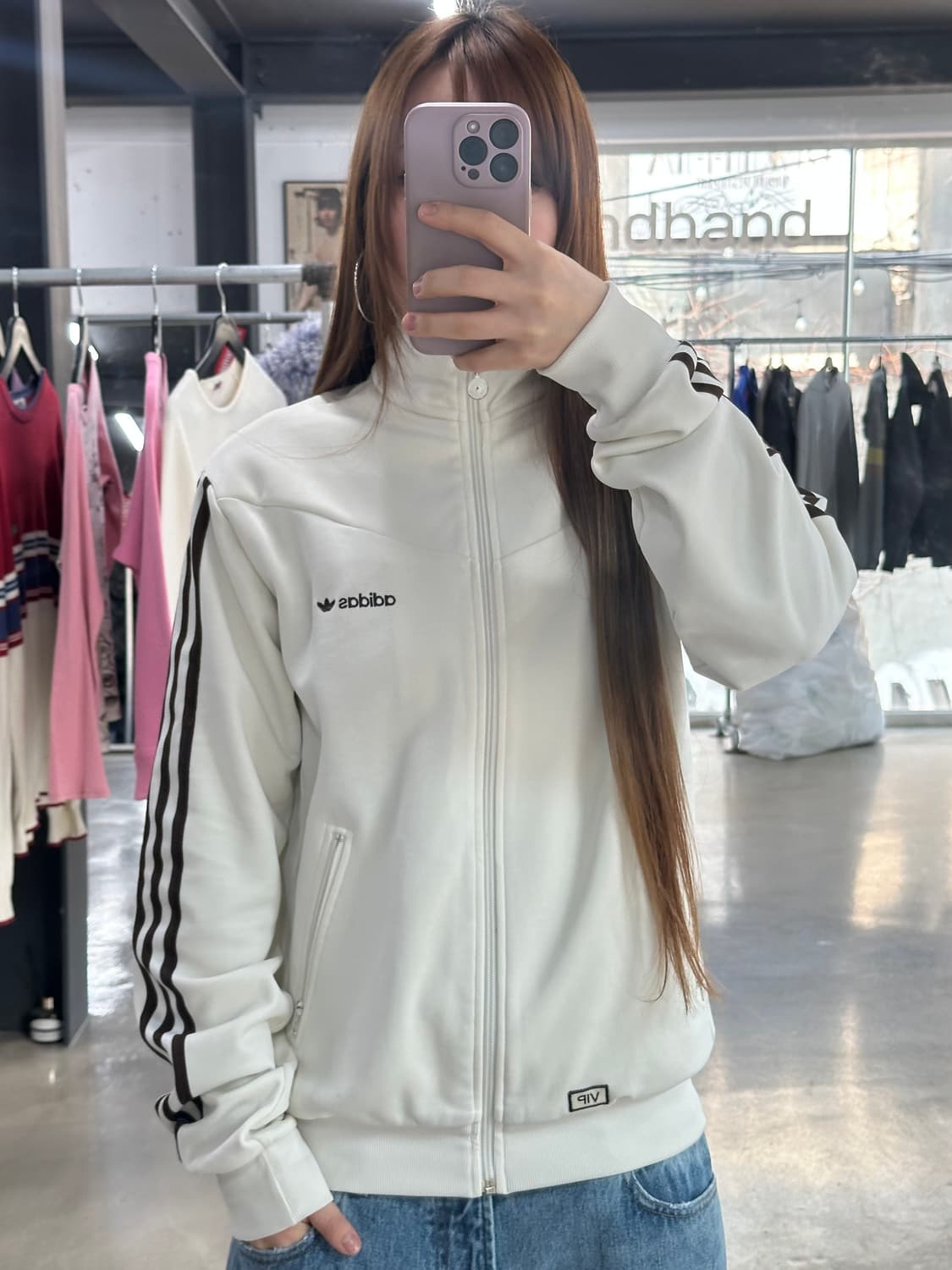 아디다스 크림브라운 베켄바우어 져지 상품이미지3