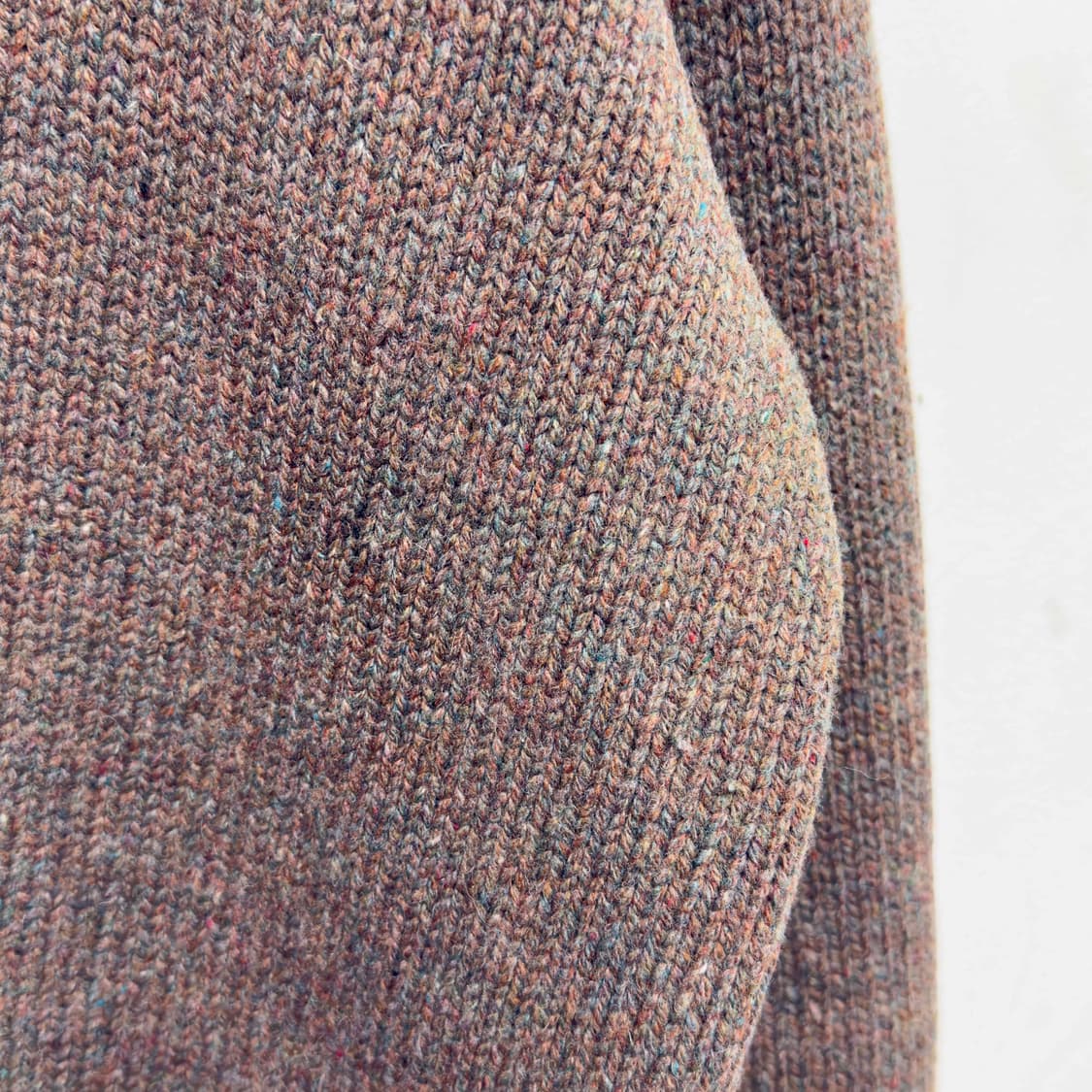 90s 폴로 랄프로렌 가죽 패치 램스울 니트 상품이미지3