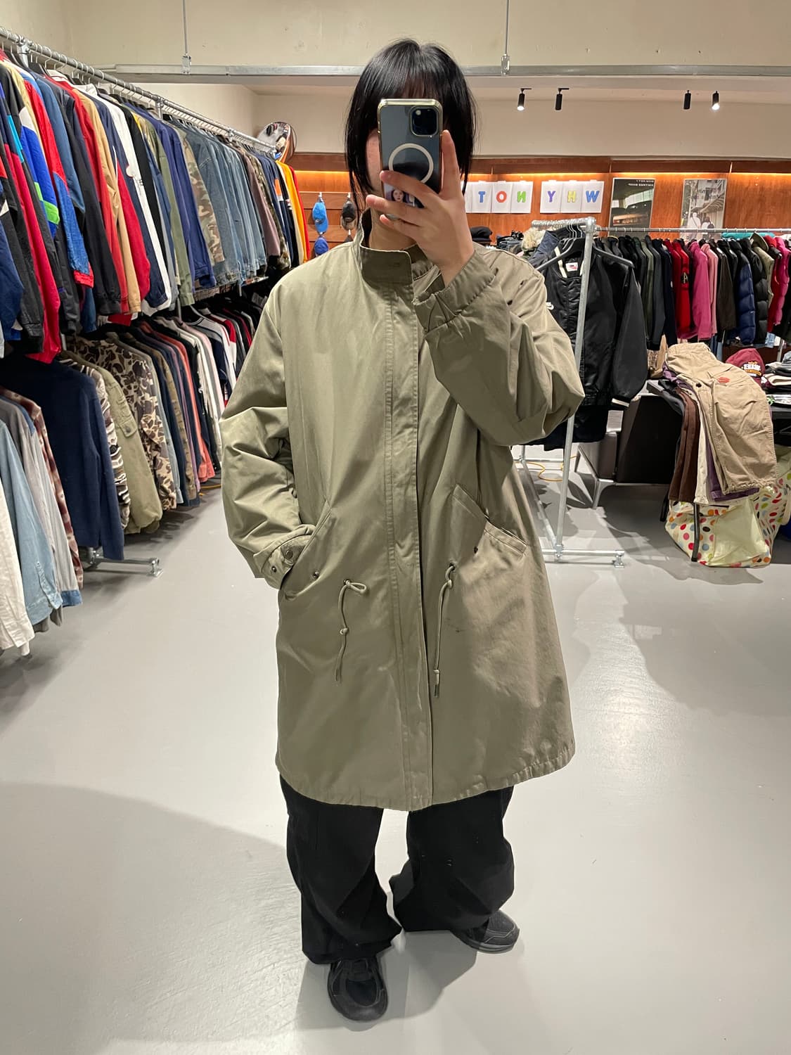 에잇세컨즈 피쉬테일 야상 자켓   상품이미지3