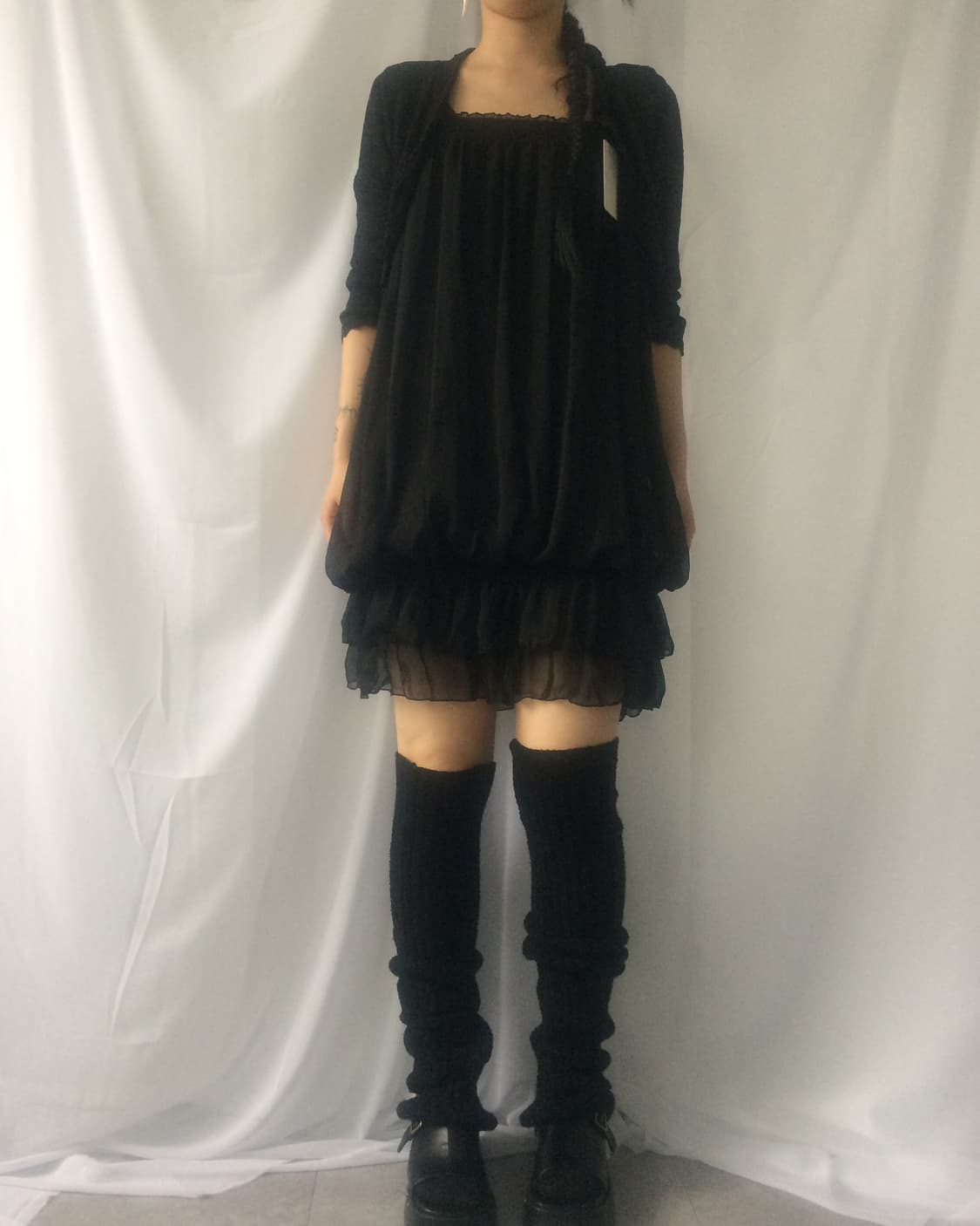 Balloon fit sleeveless onepiece 상품이미지7