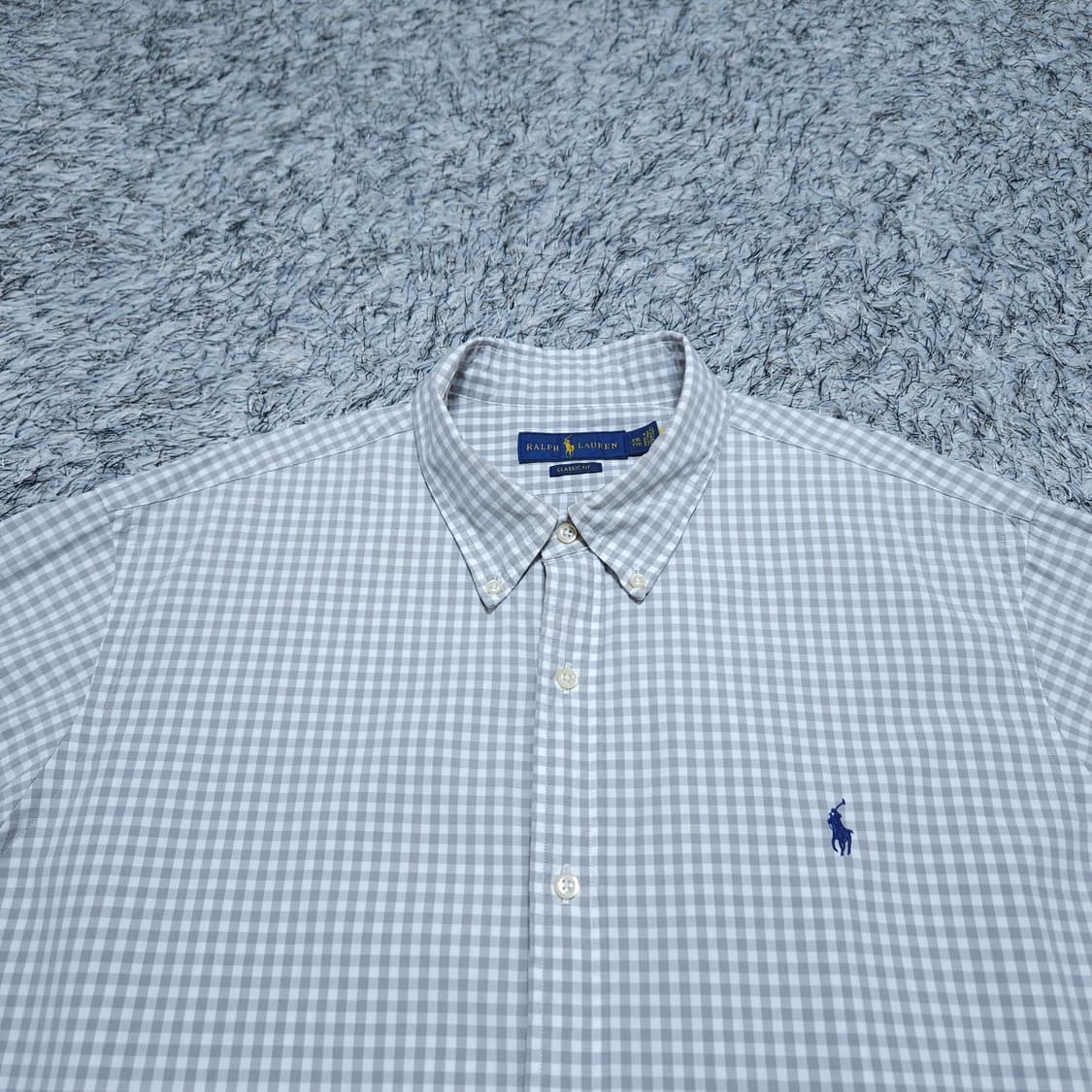 폴로랄프로렌) XXL 남자 클래식핏 체크셔츠남방 / 왕눈이샵 상품이미지3