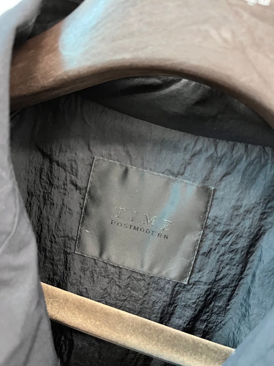 95-100) 타임 나일론 오버코트  상품이미지4