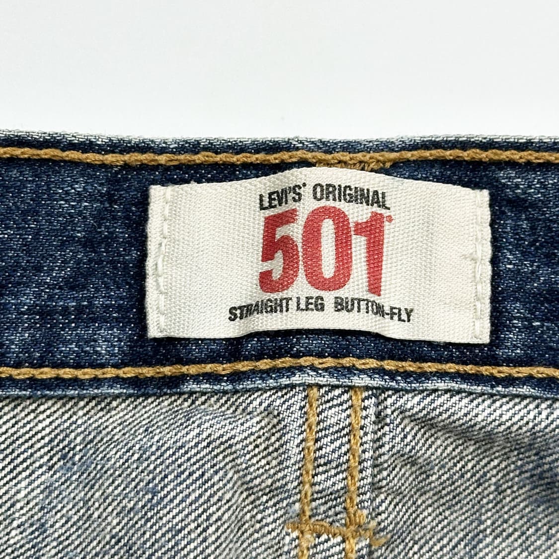 32 리바이스 501 빈티지 워싱 스트레이트 데님팬츠 상품이미지5