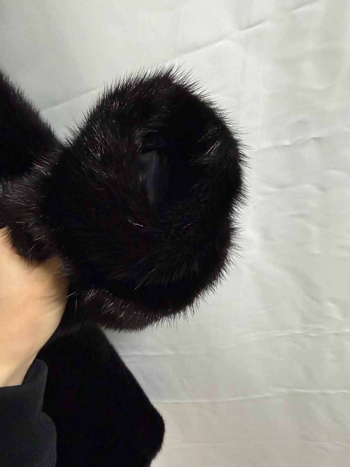 풀스킨 블랙 밍크코트 상품이미지4