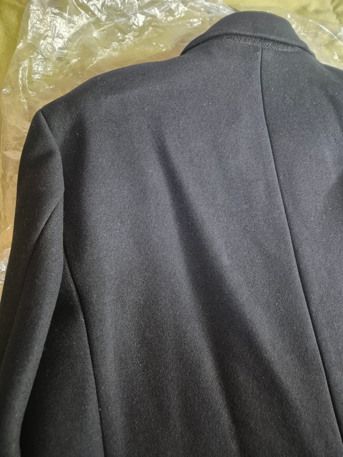 솔리드옴므 17fw 더블 롱코트 블랙 상품이미지8