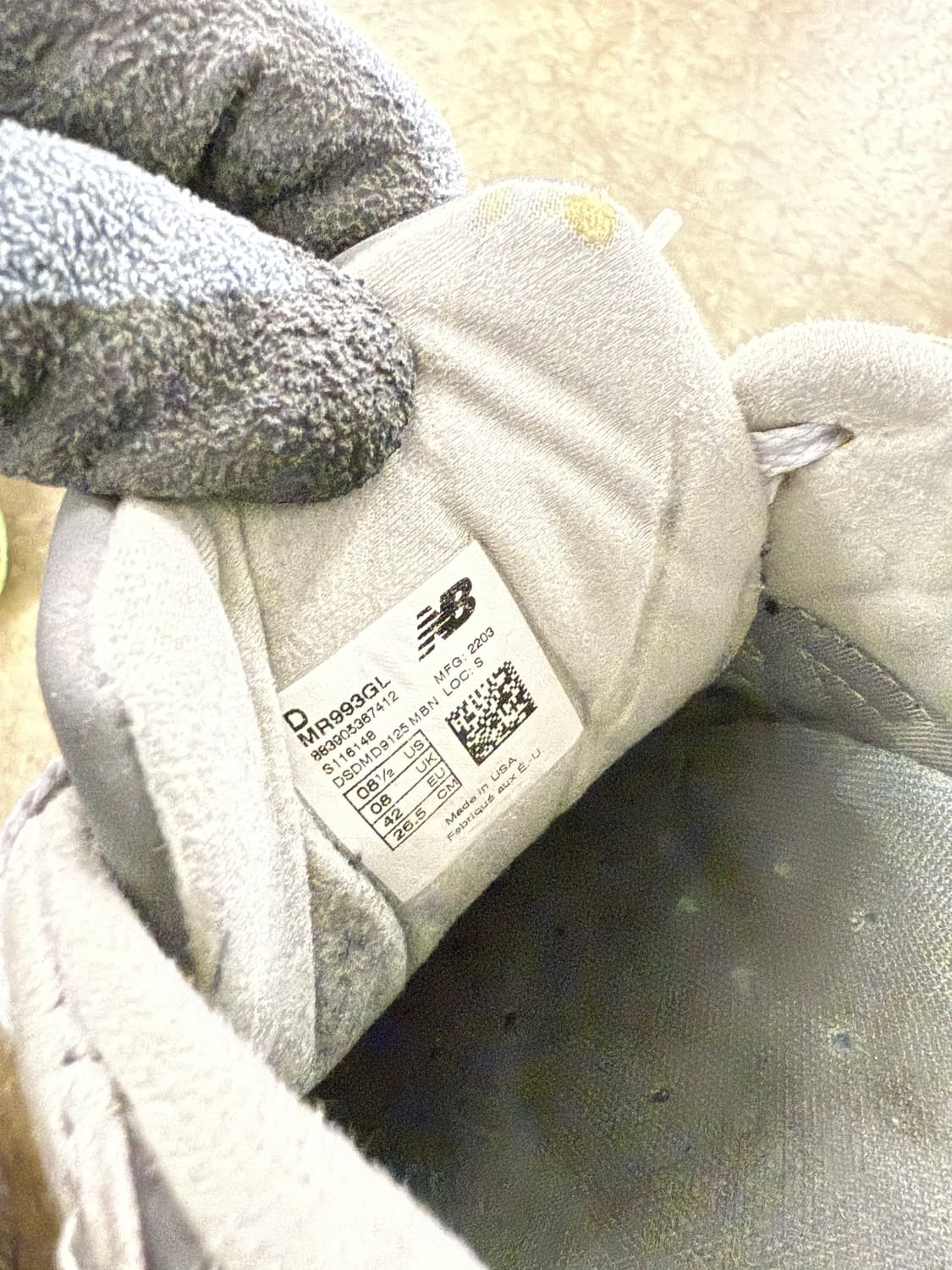 나이키 줌 보메로 5 회색 265mm 상품이미지7