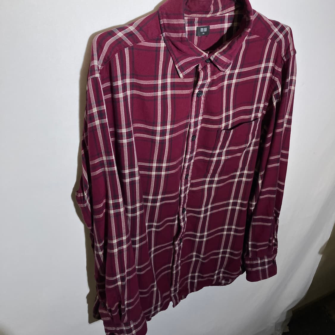 2XL)유니클로 체크셔츠 남방 상품이미지4