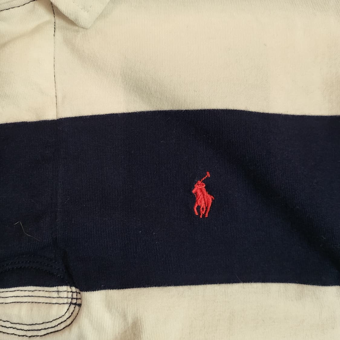 폴로 랄프로렌 아이코닉 럭비 셔츠 (L) 상품이미지6