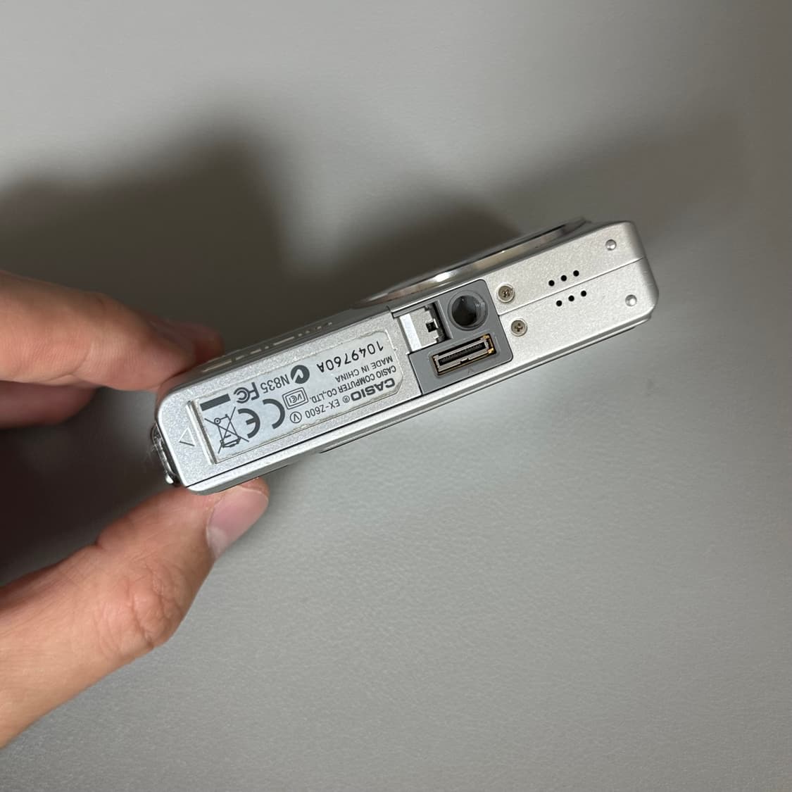 📸 카시오 엑슬림 EX-Z600 (실버)  상품이미지4