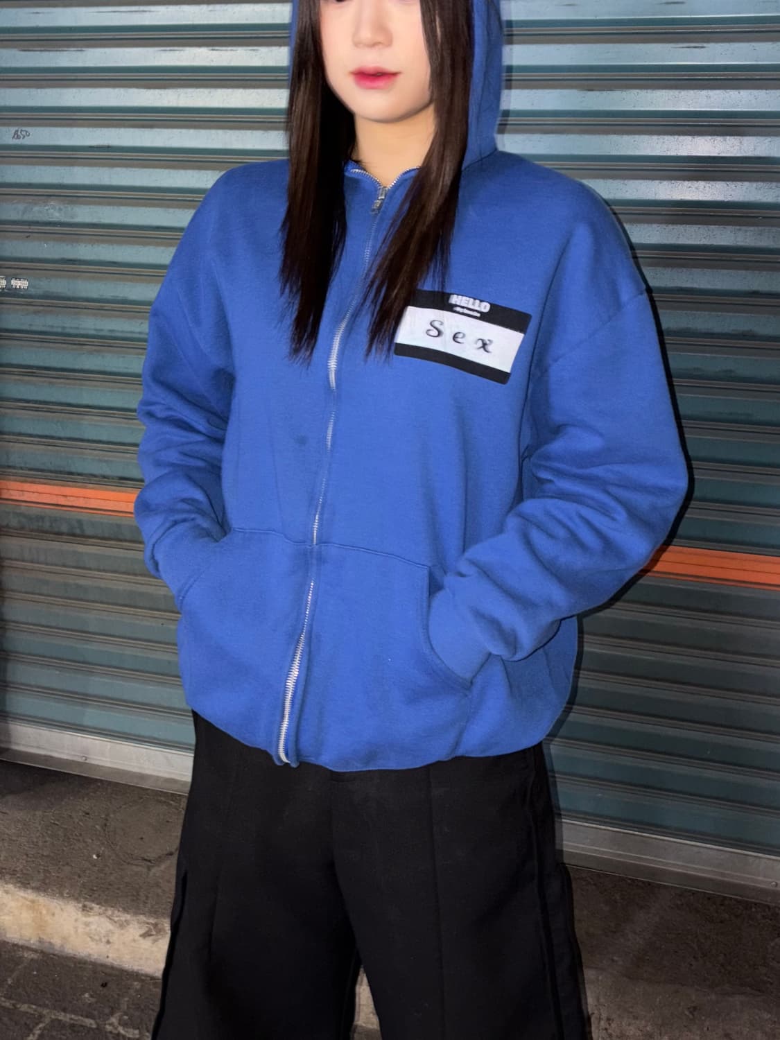 00s Jerzees 후드집업 커스텀 상품이미지1