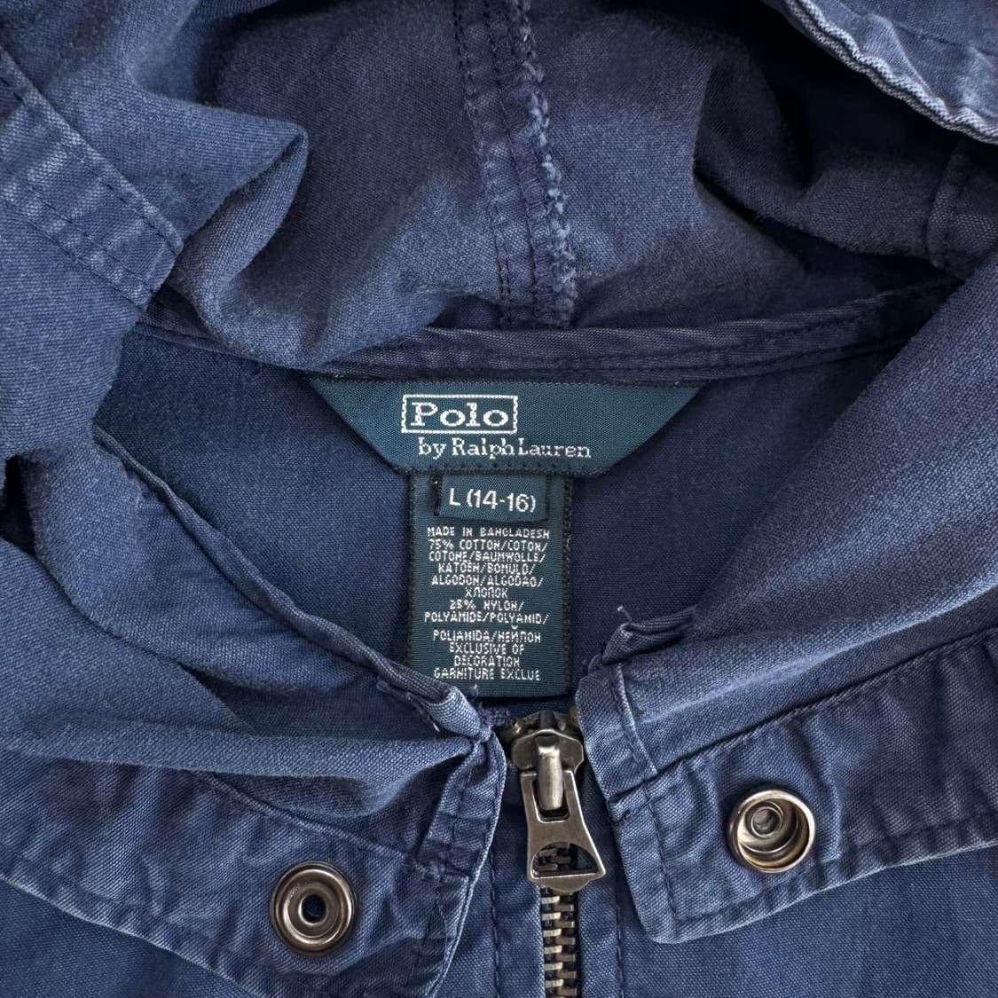 Polo 폴로 빅포니 네이비 후드집업 상품이미지5