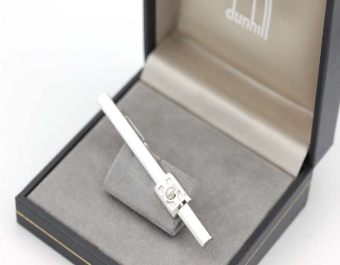 던힐 A등급 6cm 남자 명품 넥타이핀 빈티지 상품이미지1