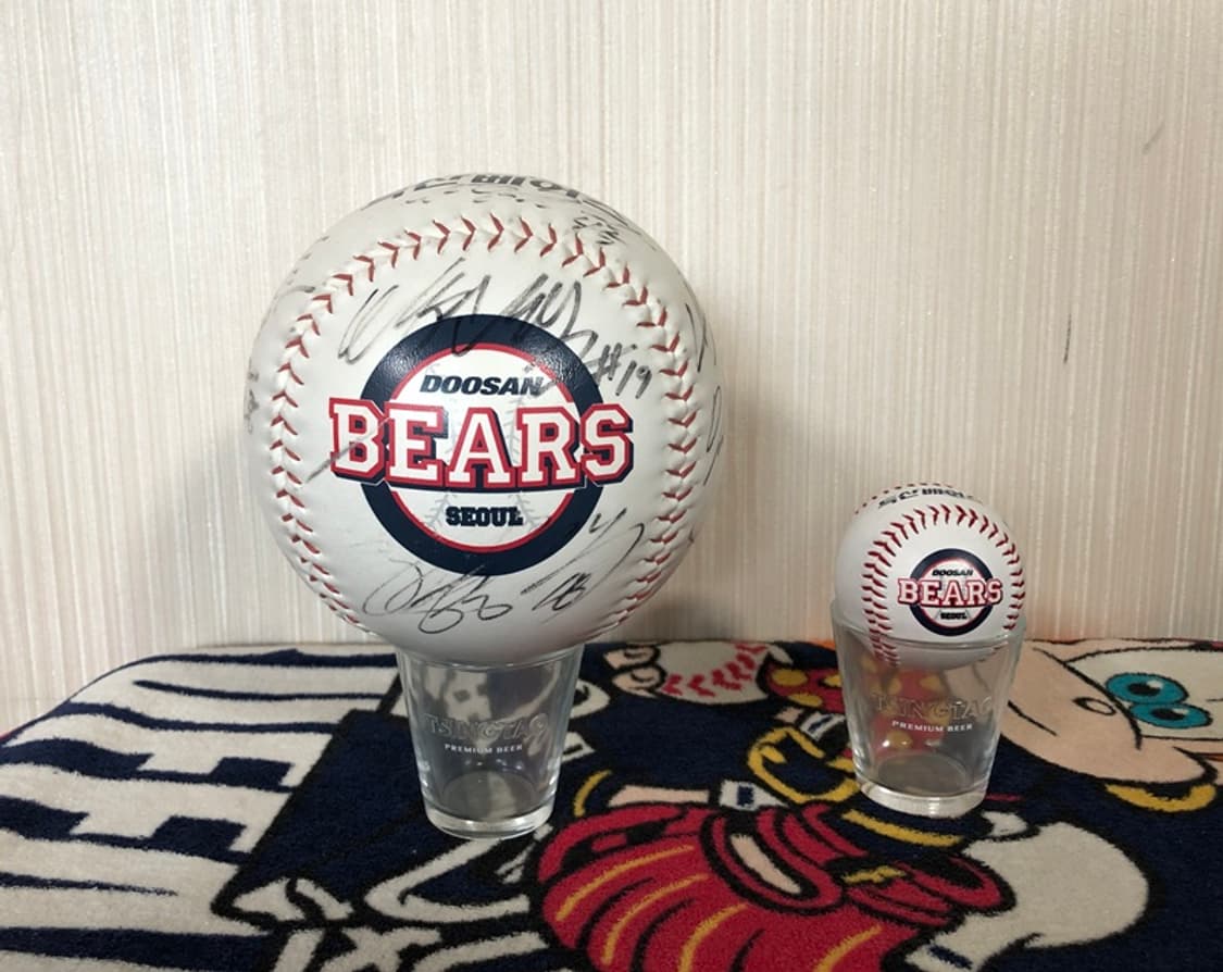 KBO 두산베어스 대형구/싸인볼 상품이미지7