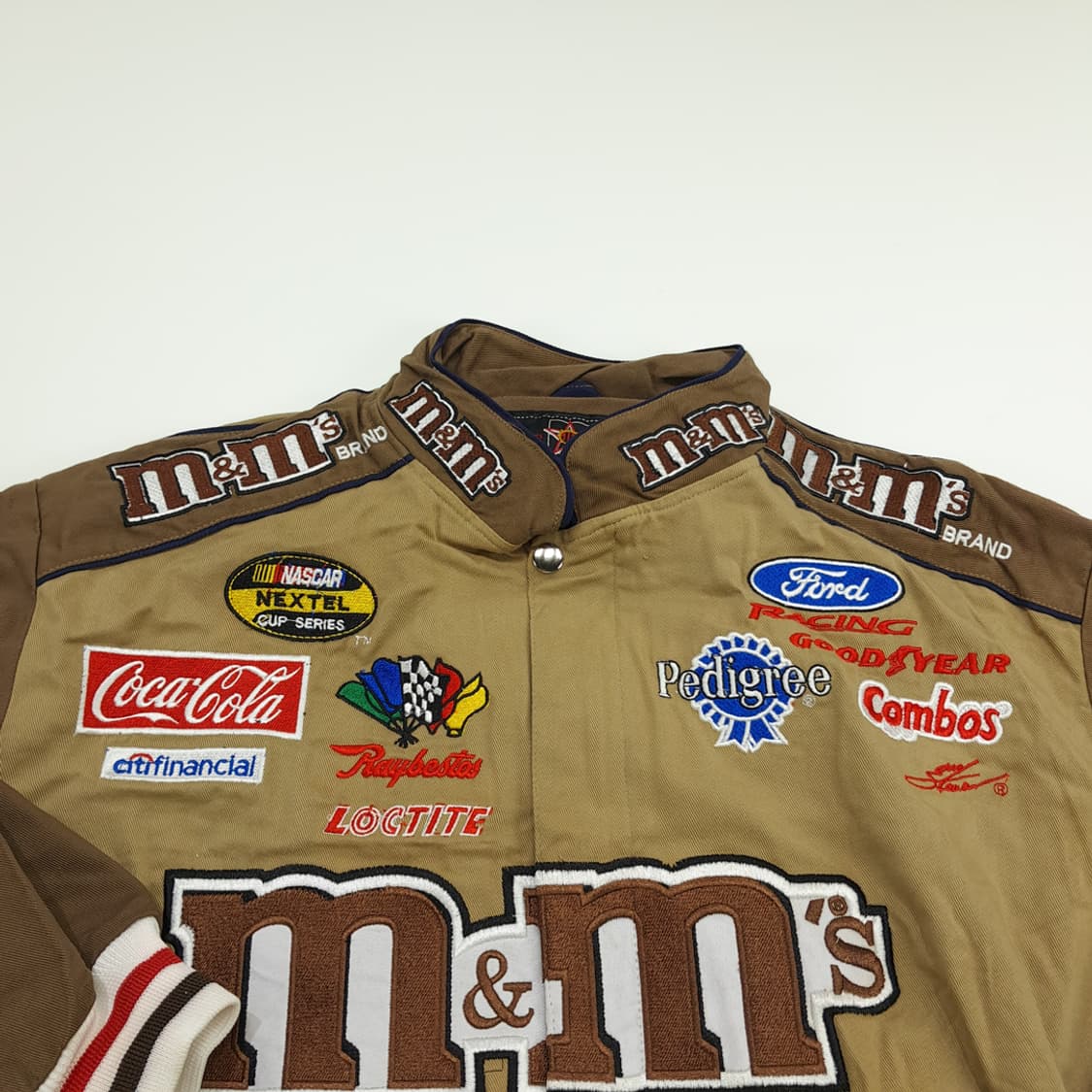 CN661 L 아메리칸 빈티지 엠앤엠 자수 레이싱 자켓 상품이미지3