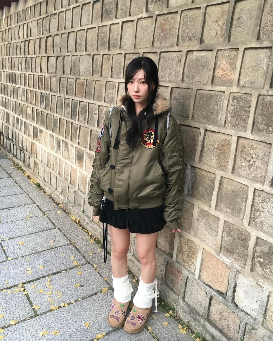 팀코믹스 블루종 카키 s 상품이미지1