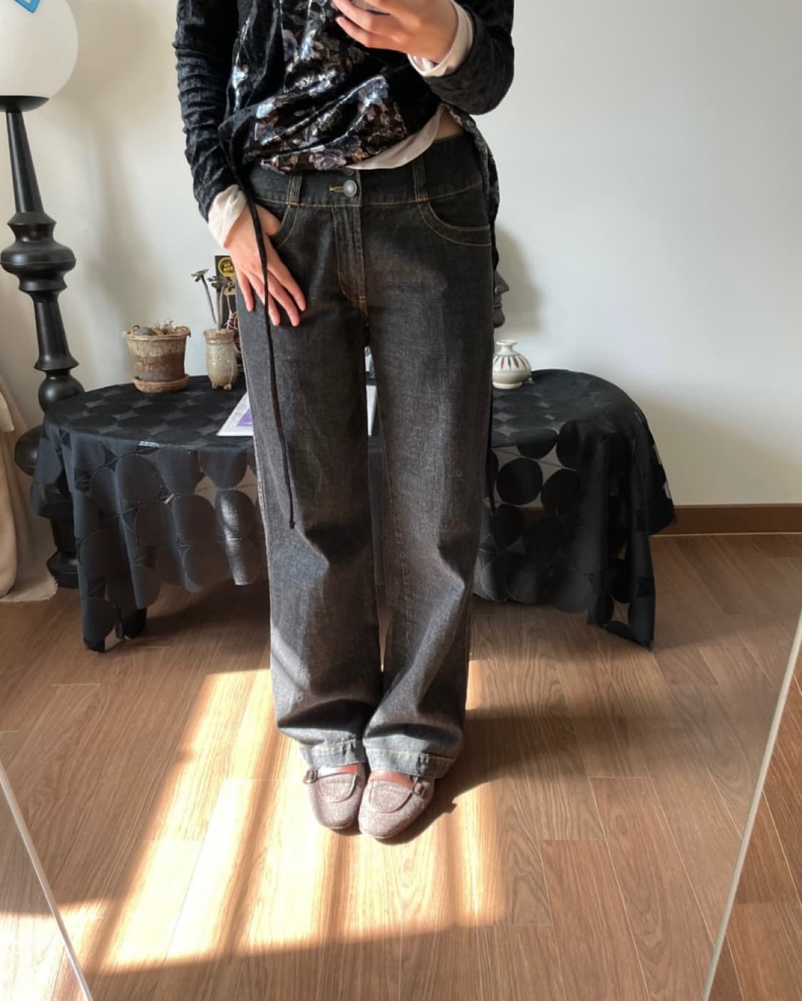 cotton denim pants 상품이미지2