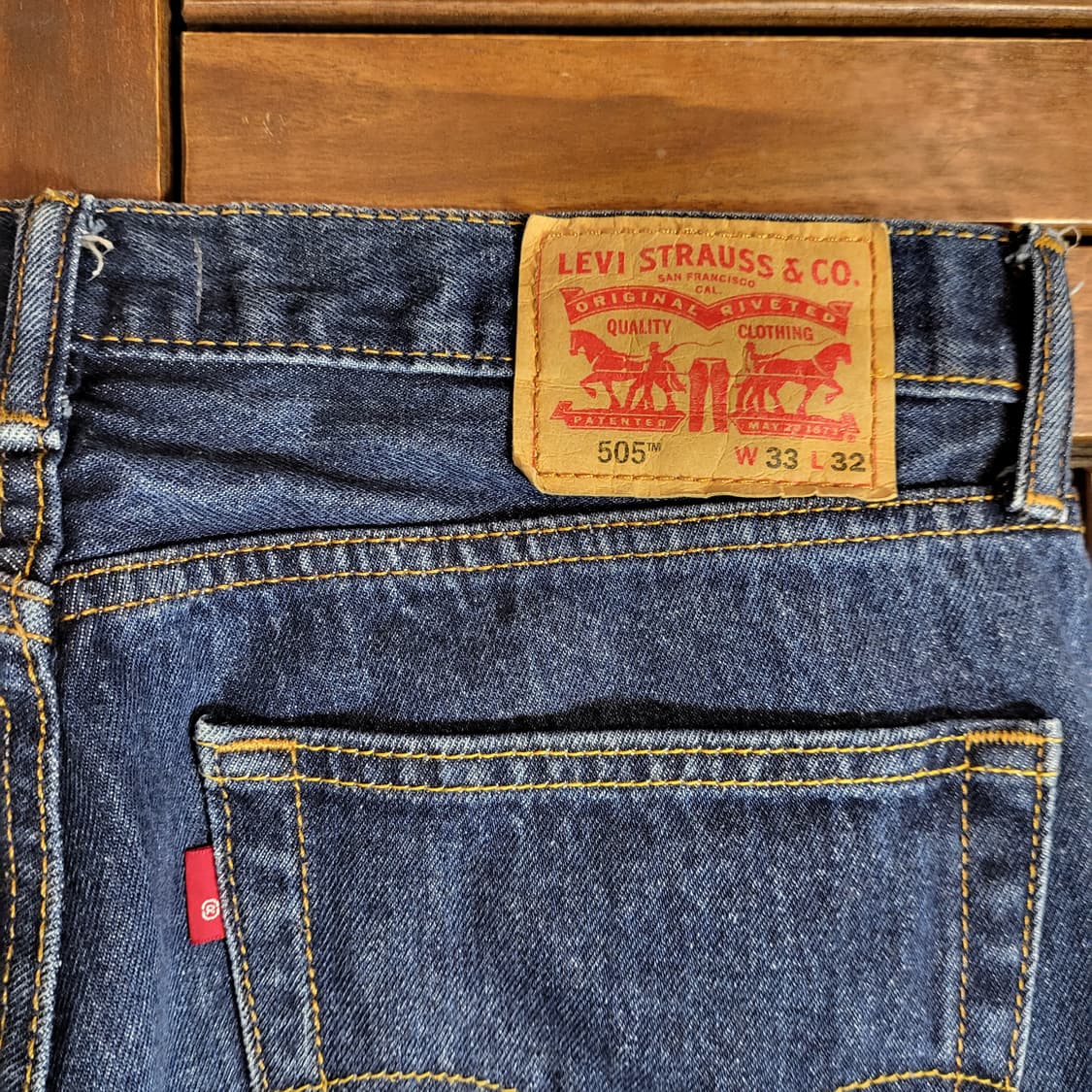 리바이스 청바지 505 (33) nightwaks 커스텀 상품이미지8