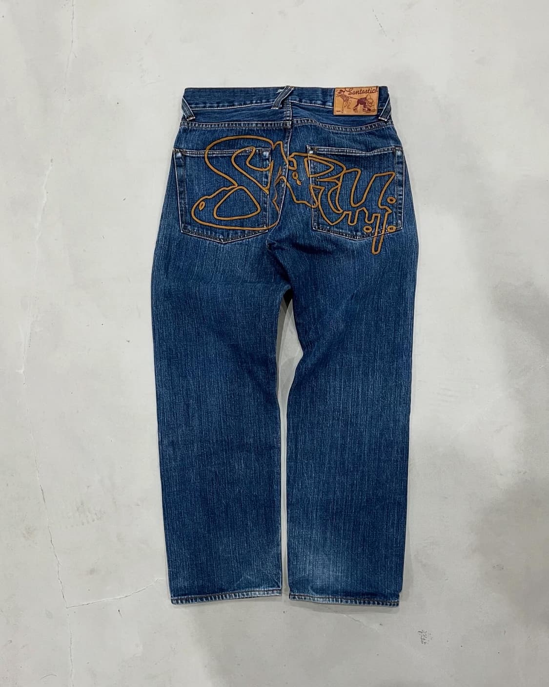 SANTASTIC! saru denim pants  상품이미지2