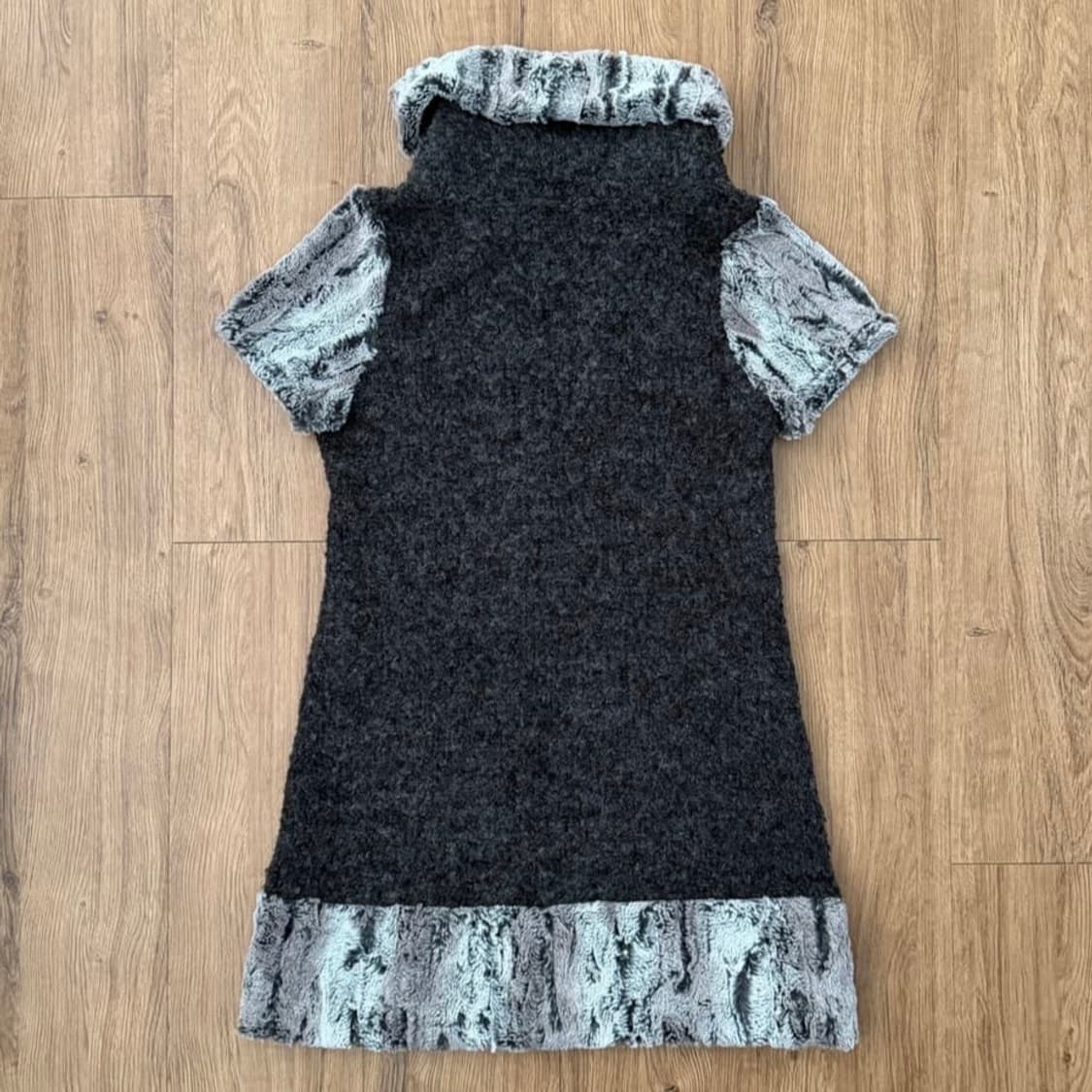 Fur pocket turtleneck knit 상품이미지4