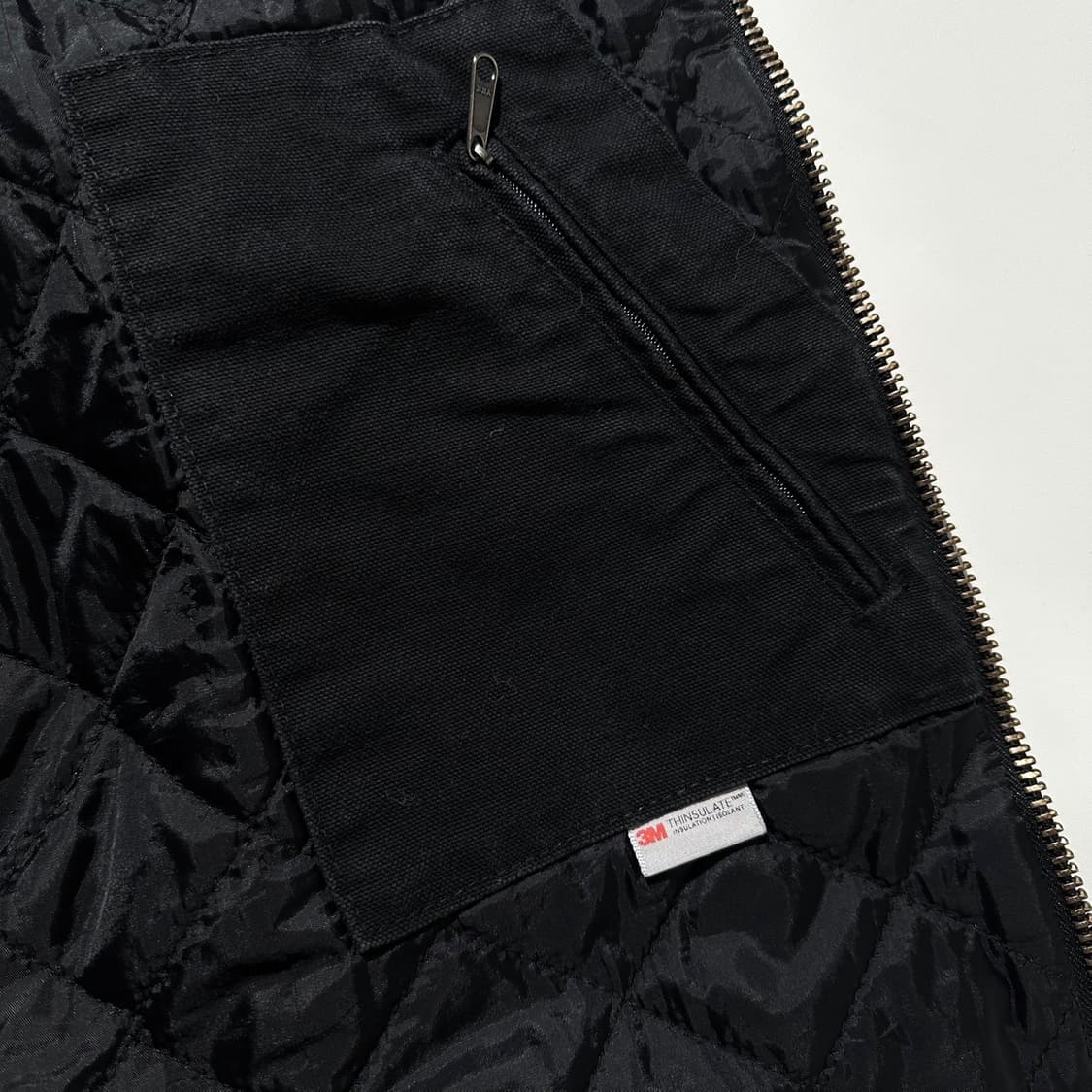 칼하트 덕 캔버스 워크 베스트 자켓 블랙 상품이미지6