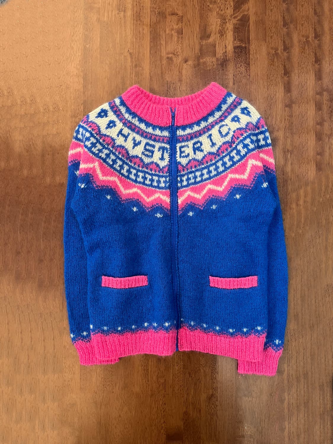 히스테릭 글래머 울 모헤어 니트 가디건 상품이미지1