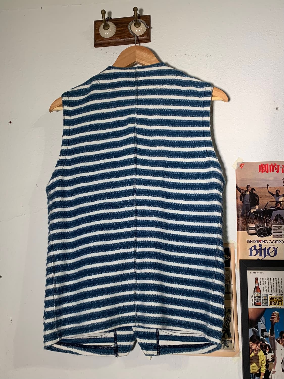 블루블루 스트라이프 베스트 상품이미지6