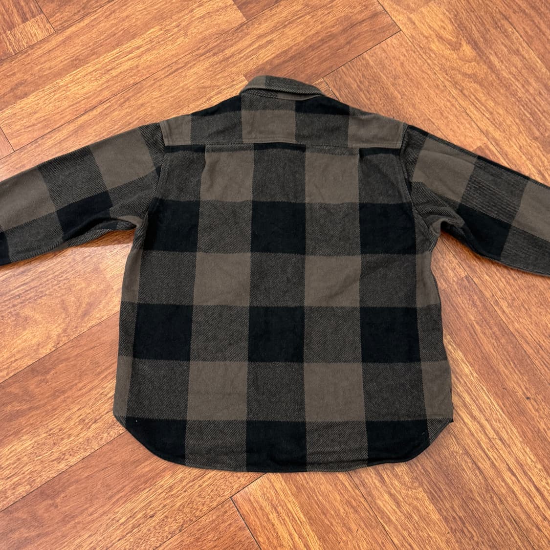 M 그립스와니 플란넬 필드 체크 남방 셔츠  상품이미지2