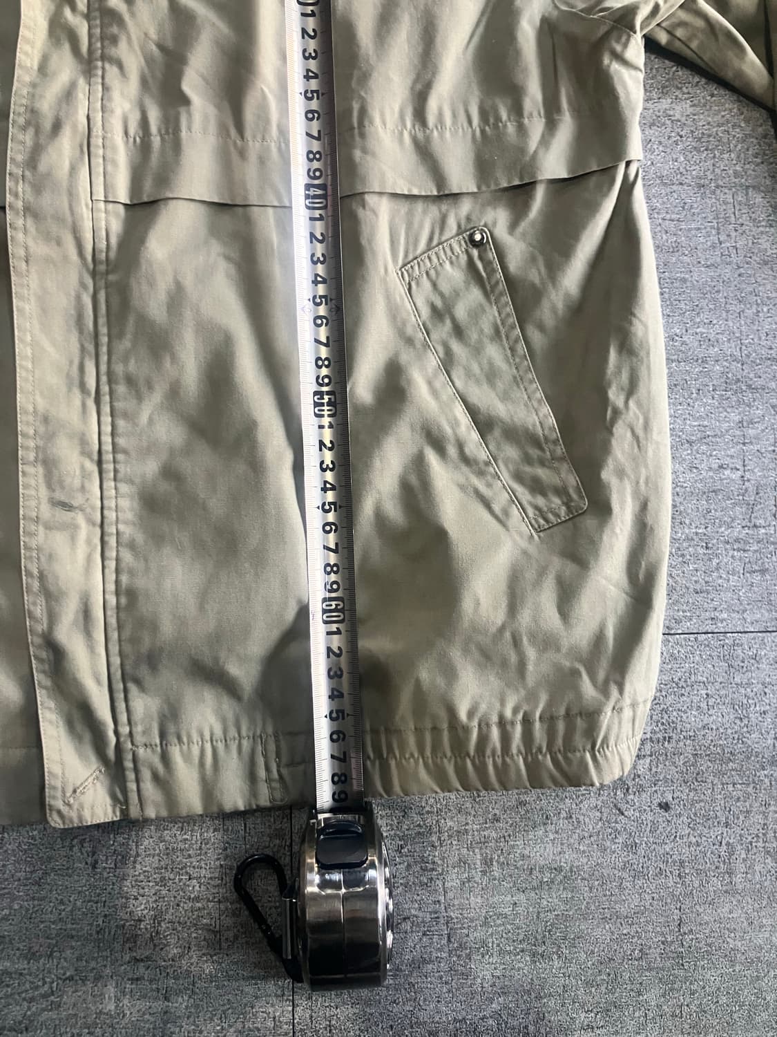 일본빈티지 올드스쿨아메카지 아방핏 사파리봄버자켓 상품이미지3