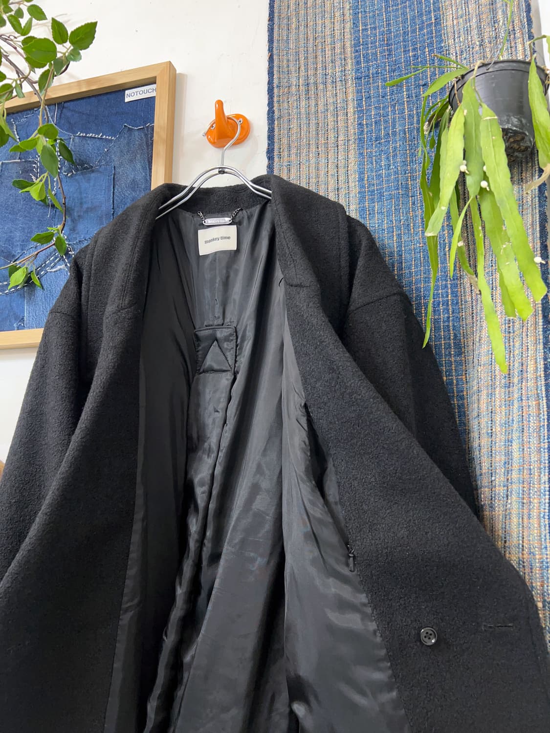 MONKEY TIME Double-Breasted Short Coat 상품이미지7