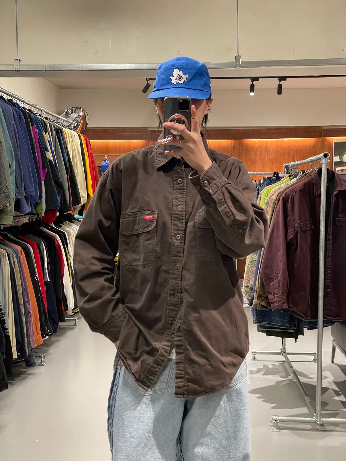 랭글러 헤비 코튼 셔츠 상품이미지1